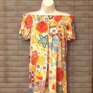 Beautiful Classique Off Shoulder Boho Tunic 😍💖